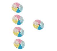 HOODANCOS 10pezzi Ruota Delle Di Distintivi Decorativi Portatili Per Espressione Emotiva e Benessere Psicologico Design Unico e Pratico Per Decorazioni Da Ufficio e Regali Speciali