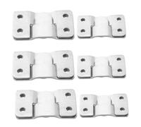 HOODANCOS 12 Pezzi 12 Pezzi Clip di Collegamento per Mobili in Acciaio, Staffe ad Incastro per Divano Componibile e Ganci per Specchi, Connettori Modulari per Fissaggio Sicuro di Divani e