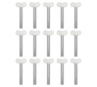 HOODANCOS 15 Pezzi Spremi Dentifricio in Acciaio Inossidabile Squeezer Manuale per Tubetti Dentifricio e Dispenser Roller per Uso Quotidiano in Bagno e Viaggio Strumento Antispreco e Facile