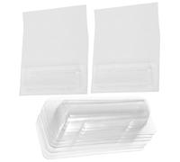 HOODANCOS 1Set Sacchetti per Balsamo Labbra Trasparenti Contenitori Fai da Te per Balsamo Labbra e Soldi Resistenti e Leggeri Facili da Usare