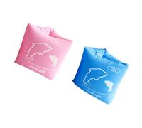 HOODANCOS 2 Bracciali Gonfiabili per Rosa Fasce Sicurezza Galleggianti per Studenti Aiuto Apprendimento con Design Confortevole e Materiale Resistente