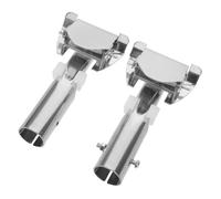 HOODANCOS 2 Pezzi Morsetto di Ricambio in Ferro per Asta Scopa Clip di Collegamento Resistente per Manico Scopa Polvere Accessorio Compatibile per Sostituzione Testa Uso