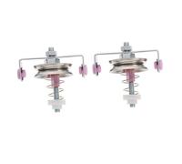 HOODANCOS 2 Pezzi Pz Tenditori per Telaio Tessile Accessori Resistenti in Ferro e Plastica per Macchine da Cucire e Tessitura Strumento per Controllo Tensione Nastro