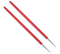 HOODANCOS 2 Pezzi Set Bastoncini per Texture Argilla in Acciaio Inox, Strumenti per Ceramica e Terracotta, Utensili per Modellare e Scolpire, per Laboratori e Artisti Principianti