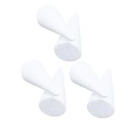 HOODANCOS 2 Set Cono di Schiuma Coni Gioco Sensoriale Compleanno Fare Kit per Materiale Artistico in Polistirolo Giocattoli A Forma di Cono Bianca Drago Poli 6 Pezzi * 2