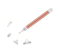 HOODANCOS 2 Set Penna di Perforazione Penna Diamantata Fai da Te Penna per Pittura A Ricamo Penna Trapano Luminoso Penna A Punta di Strass Attrezzo Rosa Plastica 5 Pezzi*2