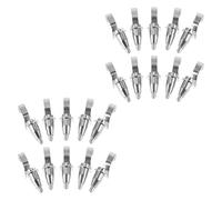 HOODANCOS 20 Ganci Regolabili in Lega di Zinco per Appendere Quadri Ganci in Fune di Acciaio per Esposizione Opere D’Arte Adatti per Gallerie e Pareti in Cartongesso o Cemento