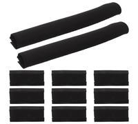 HOODANCOS 20 Pezzi Chain Guard Copricatena per Bicicletta in Neoprene Chiusura Hook And Loop, Nero, Protezione Telaio per Bike e Cycle, per Avventure Outdoor e Uscite Ciclistiche Lunghe