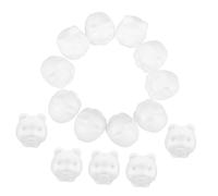 HOODANCOS 20pezzi Decorazioni Fai da Te Schiuma Forma di Maialino Modelli di Maiali Non Dipinti per Artigianato e Feste per attività Creative e Decorazioni di Compleanno