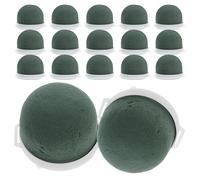 HOODANCOS 24 Blocchi Mini Schiuma Floreale Rotonda Riutilizzabile per Composizioni Floreali da Matrimonio Supporto Solido per Bottiglie e Centrotavola per Feste ed Eventi Decorativi