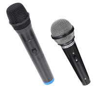 HOODANCOS 2pezzi Microfono Giocattolo Per Ragazzo Ragazza Simulazione Di Colloquio Unitá Giocattolo Per Feste Halloween Natale