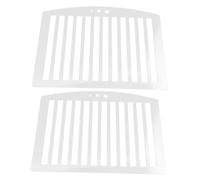 HOODANCOS 2pezzi Ruler Cristallo per Esami Politici Righello Trasparente per Studenti Strumento di Disegno e Stencil Forniture Scolastiche per Ritorno Scuola Ruler per Ragazzo Ragazza