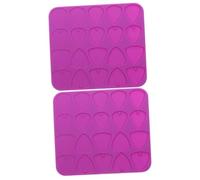 HOODANCOS 2pezzi Silicone Per Plettri Chitarra Epoxy Per e Riutilizzabile Per Plettri Personalizzati e Decorazioni