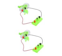 HOODANCOS 2sets Generatore Elettrico Manuale Facile Da Assemblare Kit Educativo Per Esperimenti Scientifici Per Studenti e Appassionati Di Fisica