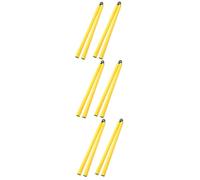 HOODANCOS 3 Set Astper Allenamento Calcio per Ostacoli E Hurdling Strumenti per Allenamento Agility per Esercizi Calcio E Basket 2 * 3