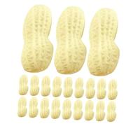 HOODANCOS 30 pezzi Gomme Cancella Matita Forma di Arachide Piccole Gommine Adorabili per Ufficio Scuola e Collezione Resistenti e Portatili per Uso Prolungato