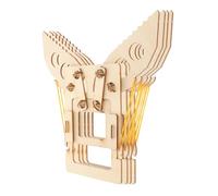 HOODANCOS 4 Puzzle Meccanico Legno per Anni Progetto Stem con Braccio Meccanico Attività da Te per Sviluppare Competenze Pratiche e Creatività