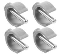 HOODANCOS 4pcs A Forma Di Morsetto A Forma Di Morsetto A Pasta Non Slittata A Passeggio C Morsetti Con Fibbia Per Bastoncini Telescopici E Bastoncini Da Arrampicata