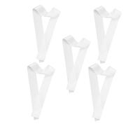 HOODANCOS 5 Pezzi di Tracolla in Raso Bianco per Cintura da Donna Fascia Decorativa per Eventi Femminili per Galateo E Feste di Compleanno