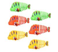 HOODANCOS 6 Giocattoli da Bagno Molla per Colorati Oscillanti con Meccanismo Vento Divertenti e per Sviluppare Coordinazione e Sensibilità