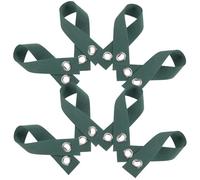 HOODANCOS 8 Pezzi Cinghie per Alberi con Occhielli in Nylon Resistenti Fasce per Sostegno e Riparazione Piante da Giardino Anti-Vento e Protezione da Uragani per Tutori e Tutela Rami