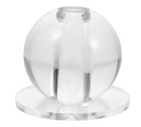 HOODANCOS Accessorio per Biliardo Palla da Allenamento Trasparente Foro, Correzione Colpo e Gestione Segnale, per Esercizi di Precisione e Miglioramento Tecnica Snooker