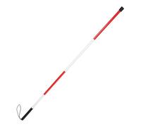 HOODANCOS Bastone Pieghevole per Ciechi in Lega di Alluminio con Strisce Riflettenti Supporto Mobilità Notturna per Ipovedenti e Non Vedenti Bastone da Passeggio Compatto e Portatile per