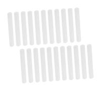 HOODANCOS Braccialetti Slap Bianchi Vuoti Fai da Te in Pvc e Acciaio, 50 Pezzi per Bambini e Adulti, Braccialetti Personalizzabili per Feste e Giochi Creativi