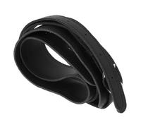 HOODANCOS Cintura per Trombone e Tuba in Pelle Nera, Tracolla Regolabile che Riduce Pressione su Spalla e Schiena, Accessorio per Musicisti
