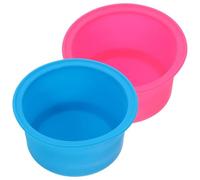 HOODANCOS Ciotola in Silicone per Scaldacera 2 Pezzi Resistente al Calore Contenitore Antiaderente per Fusione Cera per Depilazione Professionale e Uso Domestico