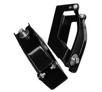 HOODANCOS Clip per Portapacchi da Tetto Auto 2 Pezzi, Morsetti in Ferro per Barre Trasversali, Clip di Montaggio Sicura per Bagagli, Accessori per Sport e attività All'aperto