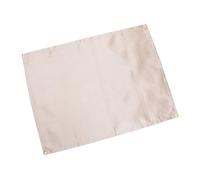 HOODANCOS Coperta Ignifuga Resistente al Calore per Barbecue e Campeggio, Tappetino Antincendio in Fibra di Vetro 80x60 Cm Beige, Protezione Termica per Uso Interno ed Esterno
