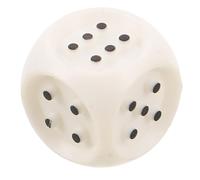 HOODANCOS Dadi Tattili Braille per Non Vedenti in Plastica Resistente, Set da 1 Pezzo per Giochi da Tavolo Inclusivi, Portatili e Adatti a Educazione e Riabilitazione