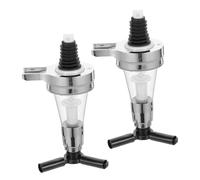 HOODANCOS Distributore di Liquori a Molla da 25 Ml Set 2 Pezzi Dispenser Vino Montaggio a Parete per Bar e Feste Controllo Preciso Erogazione Bevande Alcoliche