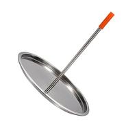 HOODANCOS Graticola Barbecue in Metallo Inossidabile Base per Pollo Tacchino e Carni Grigliate da Interno ed Esterno