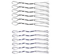 HOODANCOS Kit 12 Fili Tzitzit Nappe Frangiate e Nodi Sefarditi per Scialli da Preghiera Ebraici, Accessori per Tallit Tradizionale, Decorazioni Religiose per Uso Rituale Quotidiano