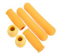 HOODANCOS Kit Ricambio Impugnatura Morbida e Piedini Antiscivolo per Stampelle e Bastoni da Passeggio Supporto Comfort Ascellare e Spalle Facile da Montare e Riutilizzabile Compatibile con