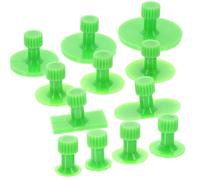 HOODANCOS Kit Tirabolli 12 Pezzi Ventose e Linguette per Estrazione Ammaccature Auto, Strumento per Riparazione Ammaccature in Lamiera, Adatto a Carrozzeria Auto e Frigoriferi