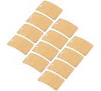 HOODANCOS Lastre di Ottone Rettangolari Resistente alla Deformazione 25 per Creazione per Decorazioni Quotidiane e Matrimoni