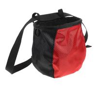 HOODANCOS Marsupio Antiscivolo Porta Magnesite per Arrampicata e Sollevamento Pesi, Sacchetto Leggero Cordoncino Regolabile e Ampia Apertura, Borsa da Bouldering e Ginnastica Adatta