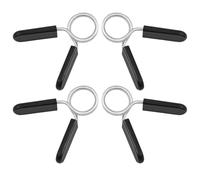 HOODANCOS Morsetti per Bilanciere 25mm Set da 4 Pezzi, Clip a Molla per Manubri, Collari di Bloccaggio per Allenamento Fitness in Palestra e Home Gym