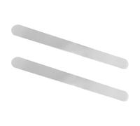 HOODANCOS Nastro di Protezione per Bordo Racchetta da Tennis in TPU Trasparente 37cm 2 Pezzi, Accessorio AntiGraffio per Telaio Racchetta, Recuperatore di Palline, per Tennisti di Ogni