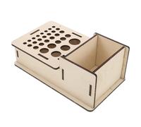 HOODANCOS Organizer per Strumenti Multiuso con Dettagli Pu Supporto per Attrezzi Artigianali per Fai da Te Scaffale di Stoccaggio Elegante e Decorativo per Lavorazioni Pelle