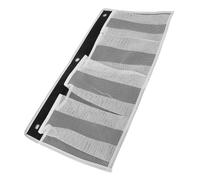 HOODANCOS Organizer Versatile Scarpe Non Tessuto da Appendere a 4 Tasche e Rete Salvaspazio per Camper per Scarpe e Utensili Accanto al Letto