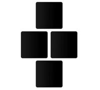 HOODANCOS Pannelli Specchio Acrilico Nero Facili da Pulire 15x15cm 4 Pezzi Set Accessori Fotografia per Foto Flat Lay per Piccoli Oggetti e Cosmetici