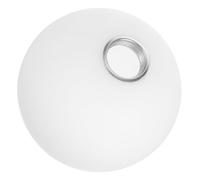 HOODANCOS Paralume in Vetro Smerigliato Sferico E27, Copertura a Globo per Lampade da Soffitto e Sospensione, Riduzione Abbagliamento per Illuminazione Casa Contemporanea