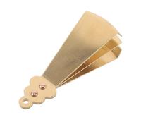 HOODANCOS Pinzetta per Peli del Viso in Rame Artigianale, Depilatore Manuale Maschile Sottile per Baffi e Barba, Strumento Portatile per Rimozione Precisa, Uso Domestico e Viaggi