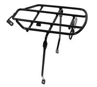 HOODANCOS Portapacchi Posteriore per 14 Pollici in Metallo per Bici Elettriche e Pieghevoli Accessorio per Trasporto e Passeggeri Design Robusto e