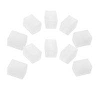 HOODANCOS Protezione Angolare in Silicone Trasparente per Mobili e Maniglie, Set 10 Pezzi Anticollisione per Tavoli, Cassetti e Armadi, Copertura Sicura per Adesivo Resistente