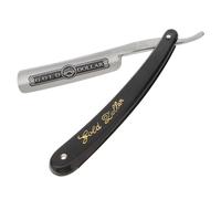 HOODANCOS Rasoio Manuale di Vecchio Tipo per Barba e Chioma Lama Liscia per Uso Domestico e Professionale Portatile e Salvaspazio Adatto a Barbieri e Viaggiatori